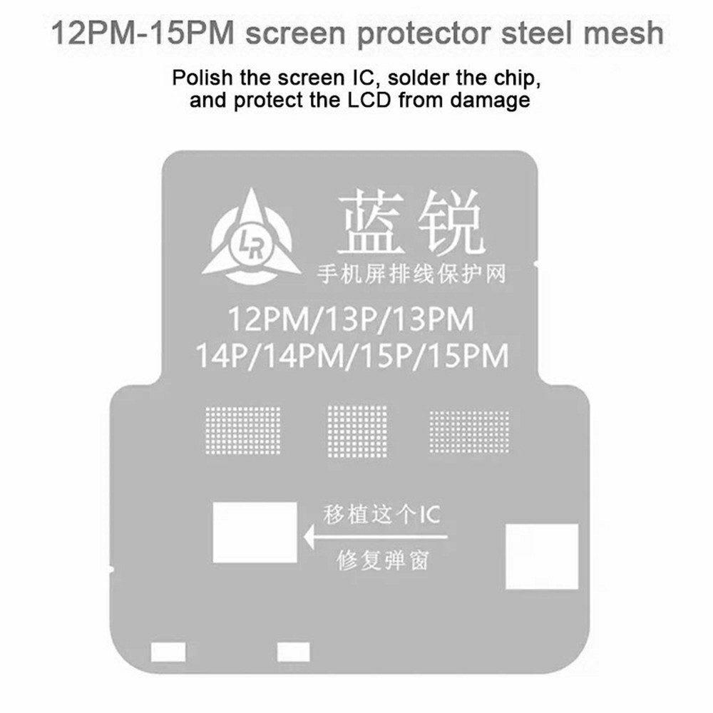 Πλέγμα BGA Lanrui για Apple iPhone 11 - 15 Series