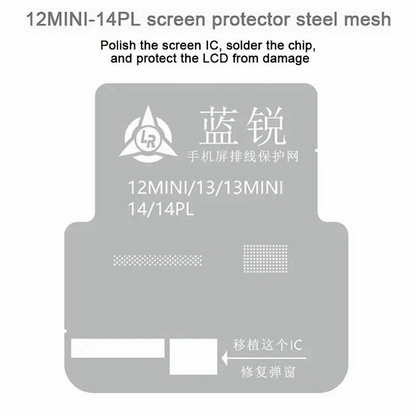 Πλέγμα BGA Lanrui για Apple iPhone 11 - 15 Series