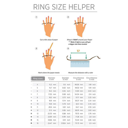 Smart Ring Techsuit R02, Μέγεθος 11, Ροζ Χρυσό