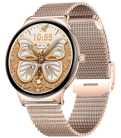 Smartwatch Blavec M01 Vesta Call, Ροζ Χρυσό