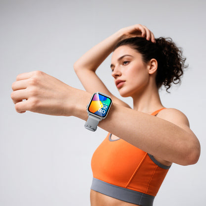 Smartwatch Borofone BD15 Call, Ασημί