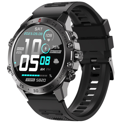 Smartwatch BWOO WA-08, Μαύρο