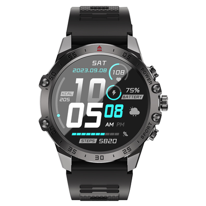Smartwatch BWOO WA-08, Μαύρο