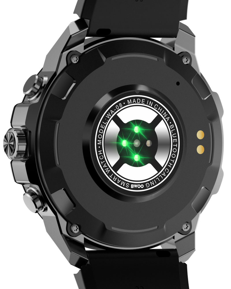 Smartwatch BWOO WA-08, Μαύρο