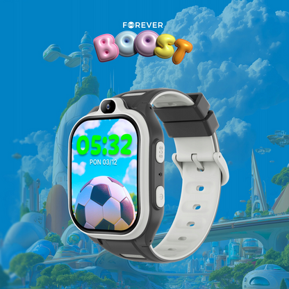 Smartwatch Forever Kids Boost KW-530 Call, Black