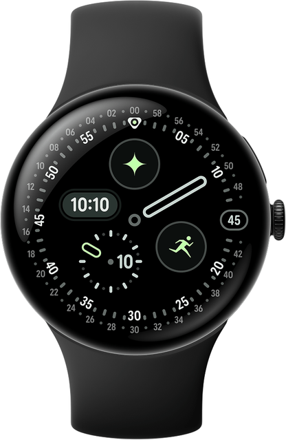 Smartwatch Google Pixel Watch 4, 45mm, Wi-Fi, Black GA09962-EU