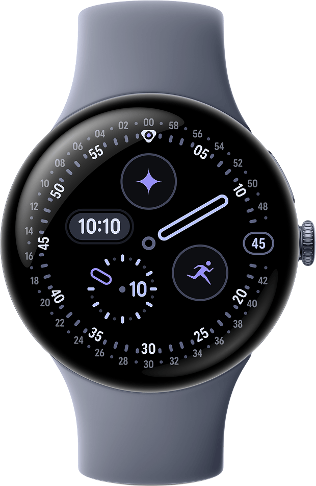 Smartwatch Google Pixel Watch 4, 45mm, Γκρι, Επανασφραγισμένο GA10850-EU