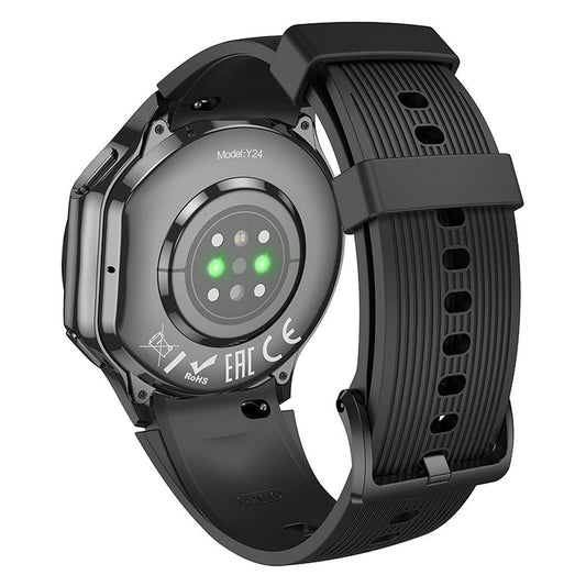 Smartwatch HOCO Y24 Call, Μαύρο