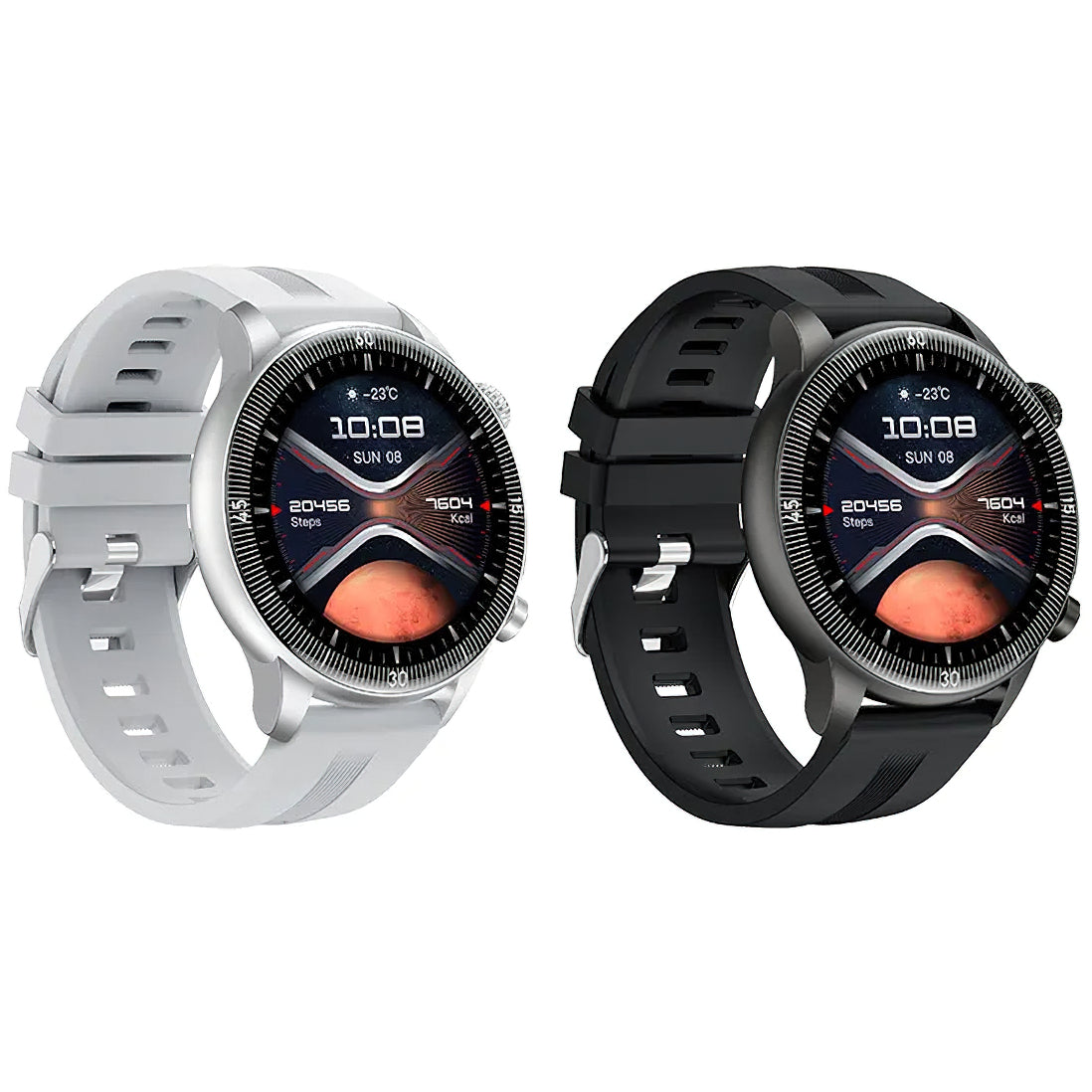 Smartwatch HOCO Y31 Call, Ασημί