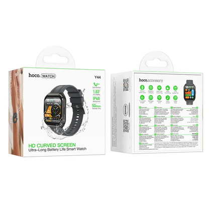 Smartwatch HOCO Y44 Call, Black