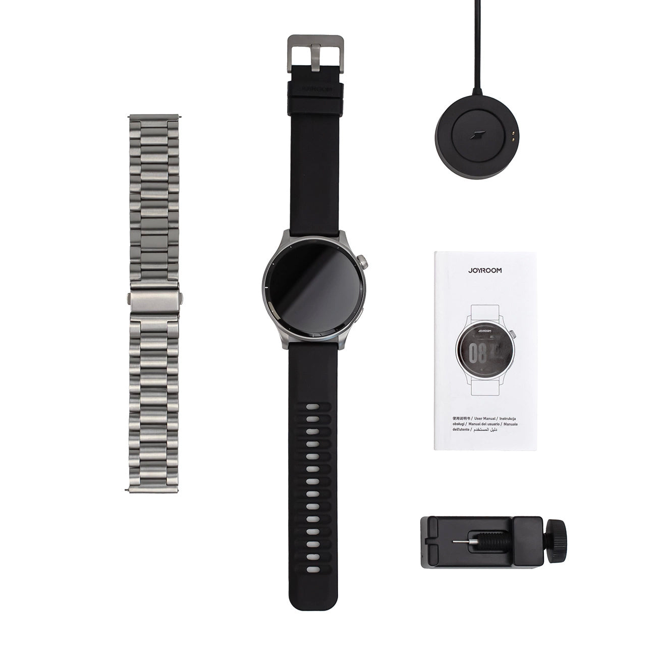 Smartwatch Joyroom JR-FV1, Γκρι