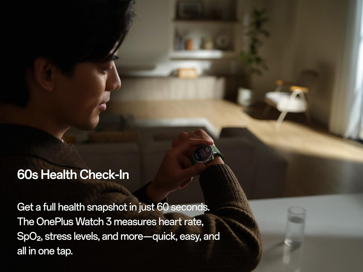 Smartwatch OnePlus Watch 3, 46mm, Μαύρο 5491100340