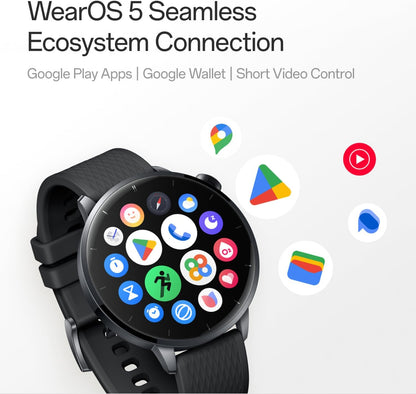 Smartwatch OnePlus Watch 3, 43mm, Μαύρο 5491100421