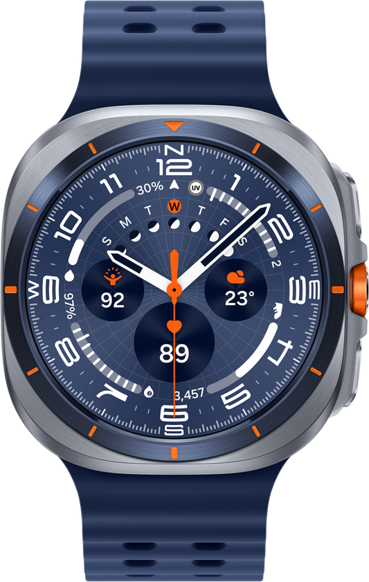 Smartwatch Samsung Galaxy Watch Ultra (2025), 47mm, LTE, Μπλε SM-L705FZB2EUE