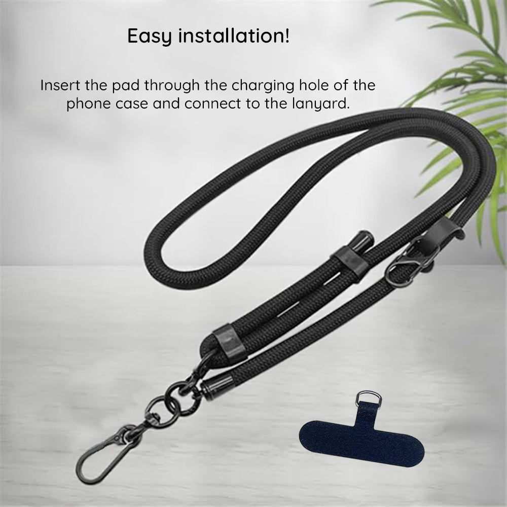 Techsuit RCS1-18 Phone Lanyard, Gray
