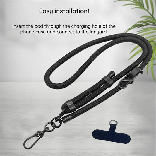 Techsuit Phone Lanyard RCS1-81, Dark Orange