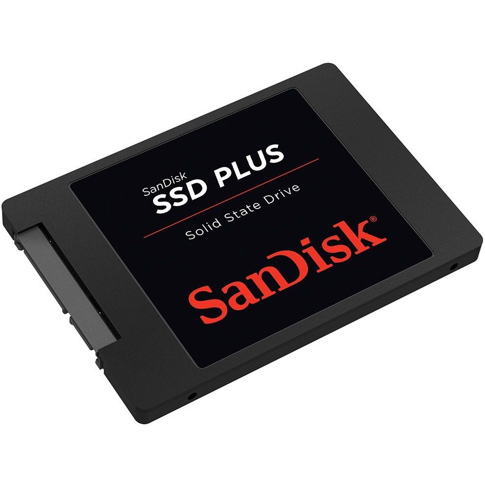 Solid State Drive (SSD) SanDisk Plus, 240GB, 2.5inch, SATA III SDSSDA-240G-G26
