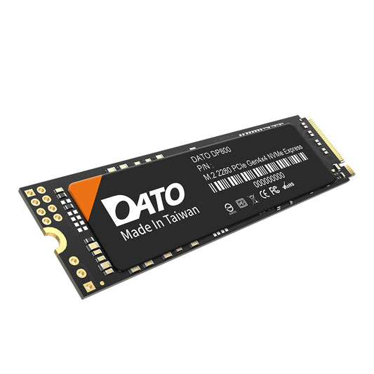 Solid State Drive (SSD) Dato DP800, NVME M.2 2280, PCIe, 512GB, Μαύρο DP800SSD-512GB