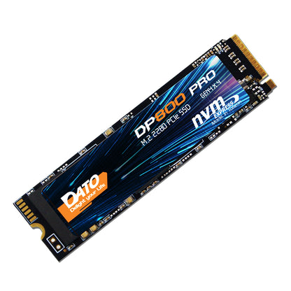 Solid State Drive (SSD) Dato DP800 Pro, NVME M.2 2280, PCIe, 4TB, Μαύρο DP800PSSD-4TB