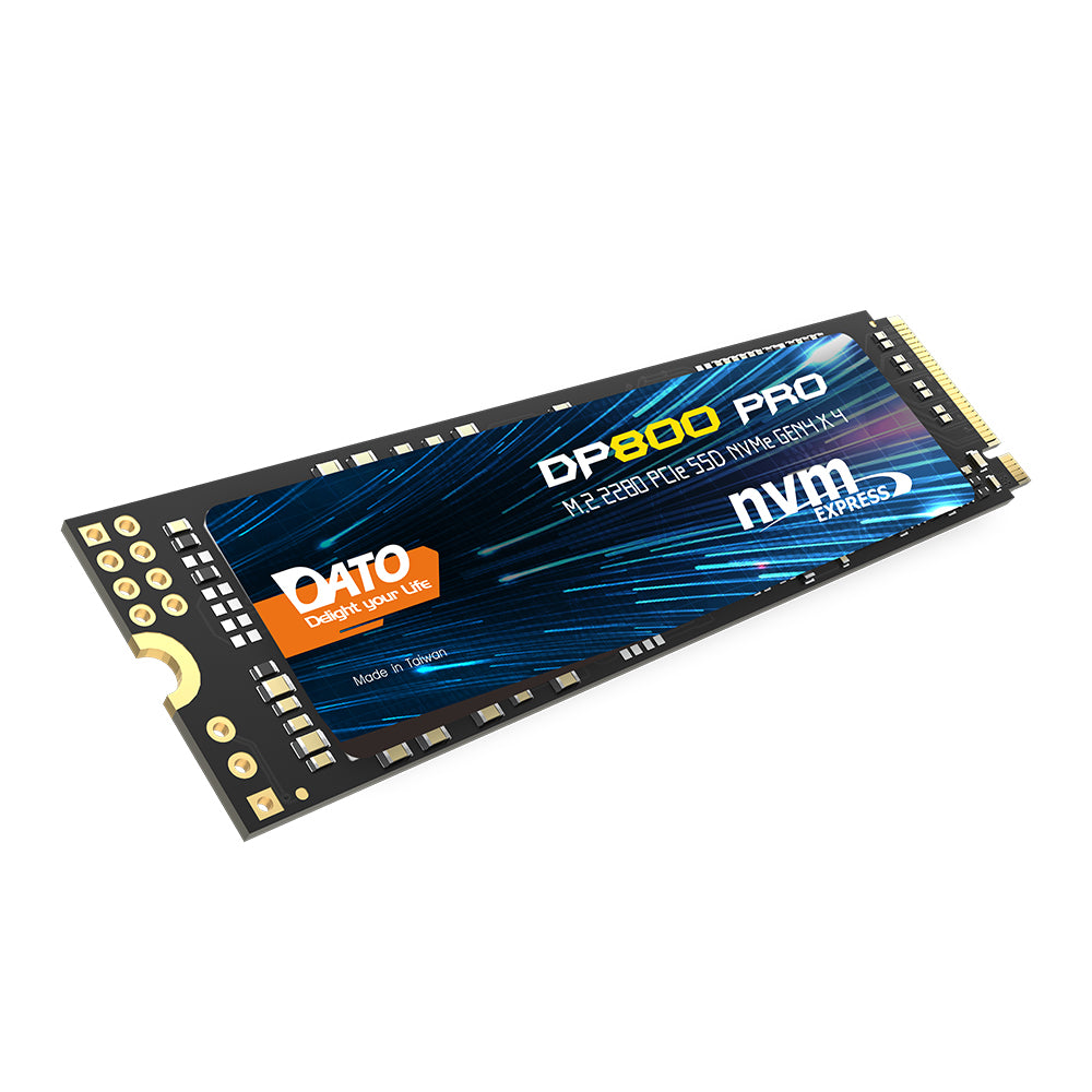 Solid State Drive (SSD) Dato DP800 Pro, NVME M.2 2280, PCIe, 4TB, Μαύρο DP800PSSD-4TB