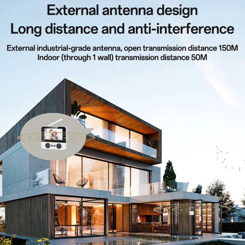 Κουδούνι Yesido KM27, Wi-Fi, 2K, Λευκό