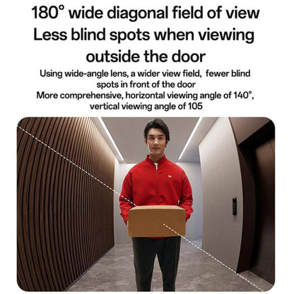 Κουδούνι Yesido KM27, Wi-Fi, 2K, Λευκό