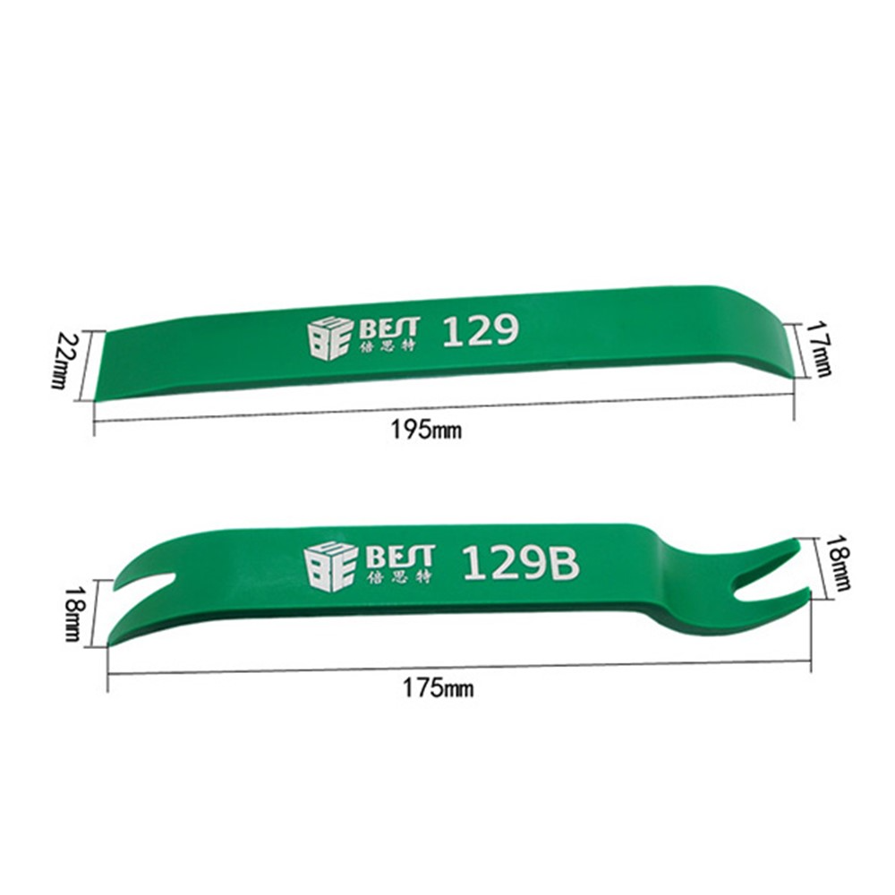 Plastic Auto Spatula Best BST-129 / 129B Double Bend