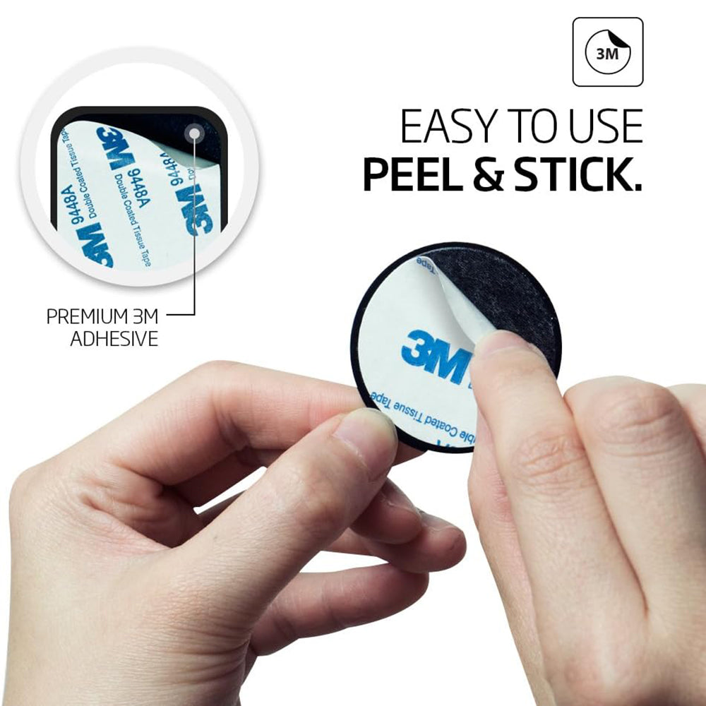 Αυτοκόλλητο Μεταλλικό Techsuit MP04 4σε1, Μαύρο