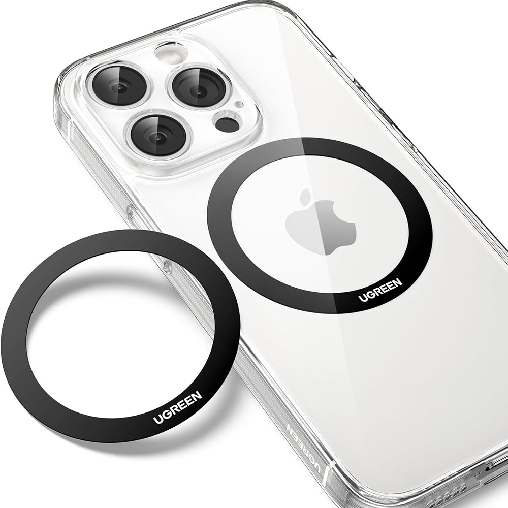 Sticker Μεταλλικό UGREEN LP428 (25766), Σετ 2 τεμαχίων, Μαύρο