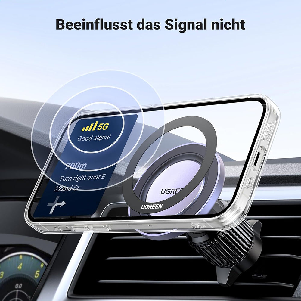 Sticker Μεταλλικό UGREEN LP428 (25766), Σετ 2 τεμαχίων, Μαύρο