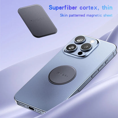 Αυτοκόλλητο Μεταλλικό Yesido C207 2σε1, Μαύρο