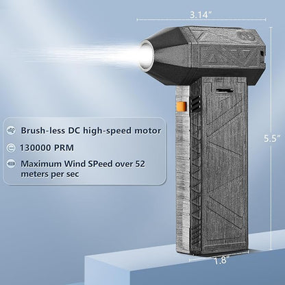Techsuit YY01 Air Blower, 120W, Black