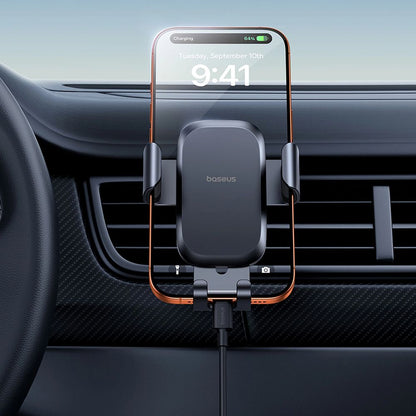 Baseus Metal Age Gravity Car Mount, Universal, Gray C40478701813-00