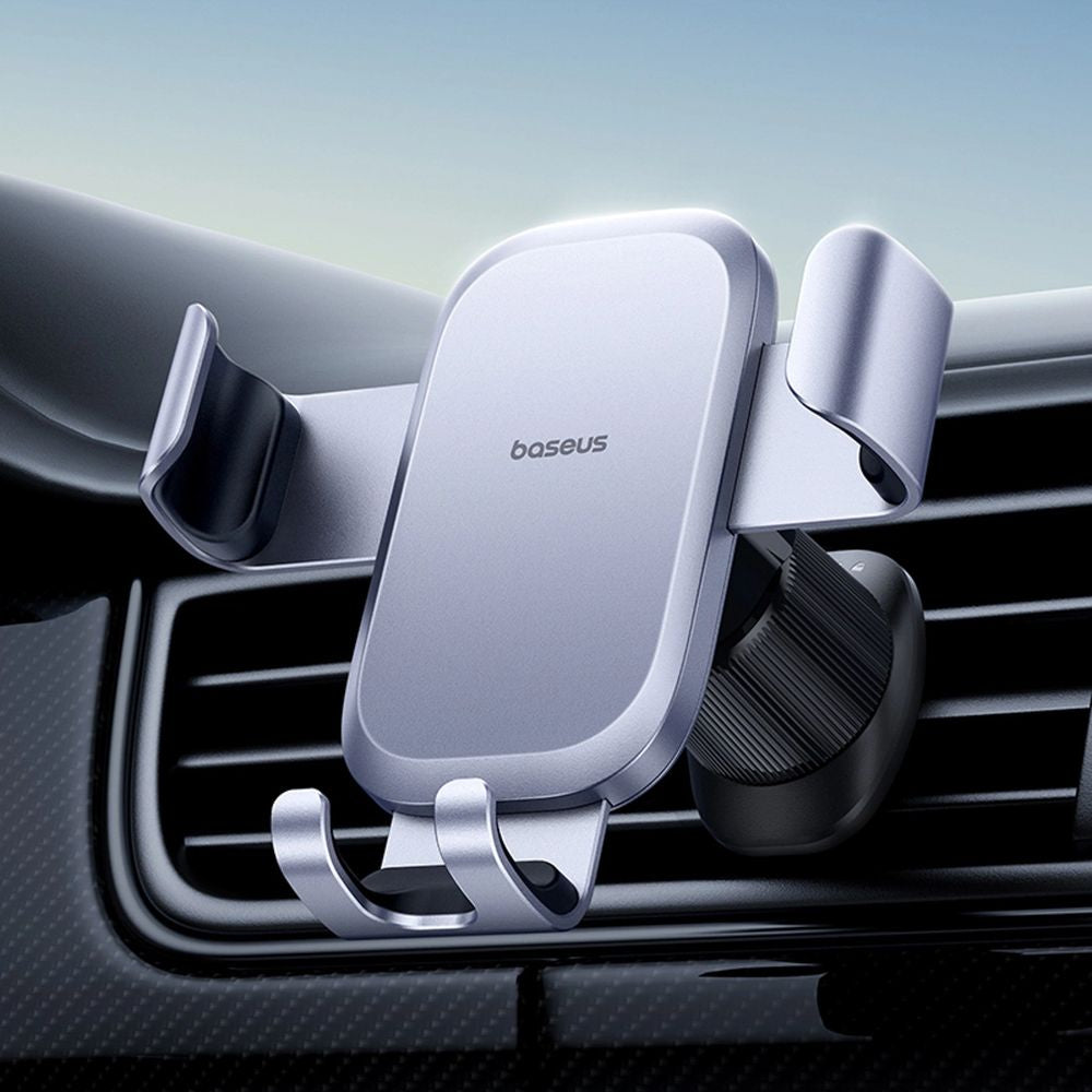 Baseus Metal Age Gravity Car Mount, Universal, Gray C40478701813-00