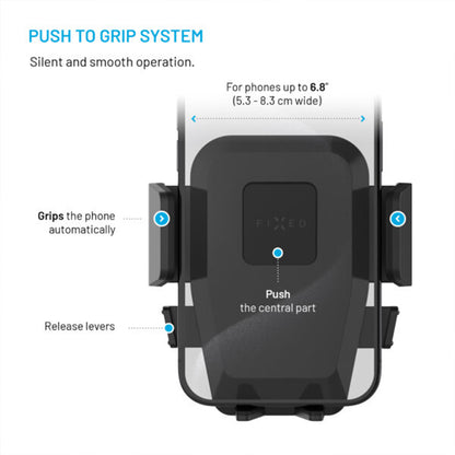 Βάση Αυτοκινήτου Fixed Iconiq Lock, Παγκόσμια, Μαύρη
