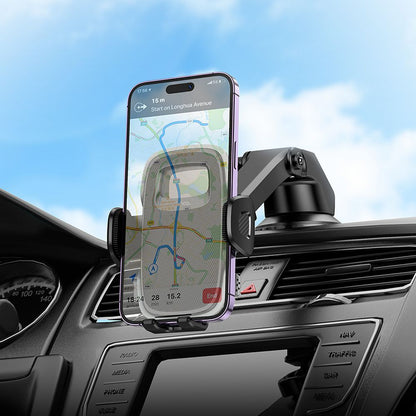 HOCO Fair H15 Car Holder, 4.5inch - 7inch, Black