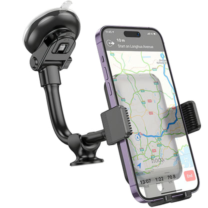 Βάση Αυτοκινήτου HOCO H27, 4.7inch - 7inch, Μαύρο
