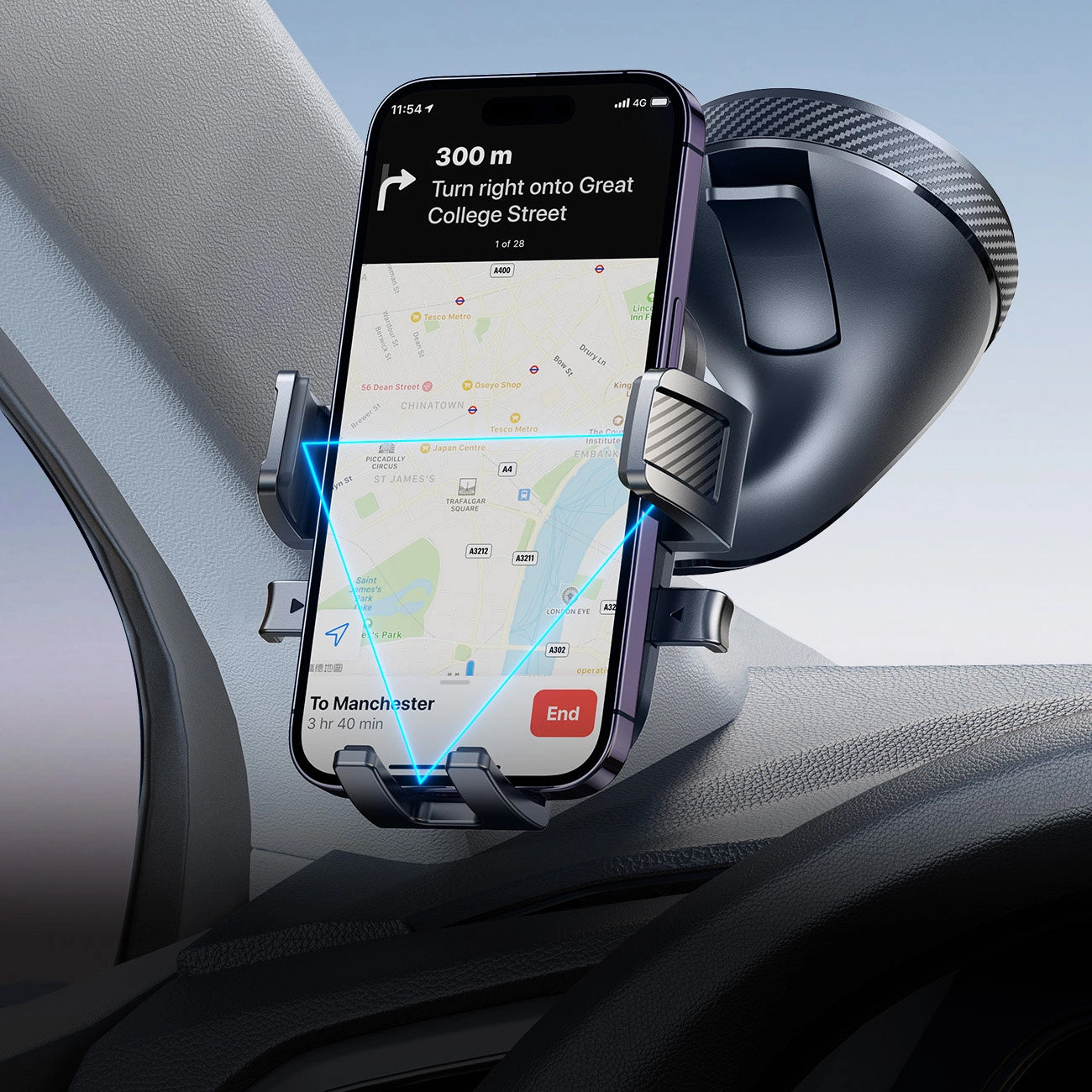 Βάση Αυτοκινήτου Joyroom JR-OK6 Dash, 4.7inch - 6.8inch, Μαύρο