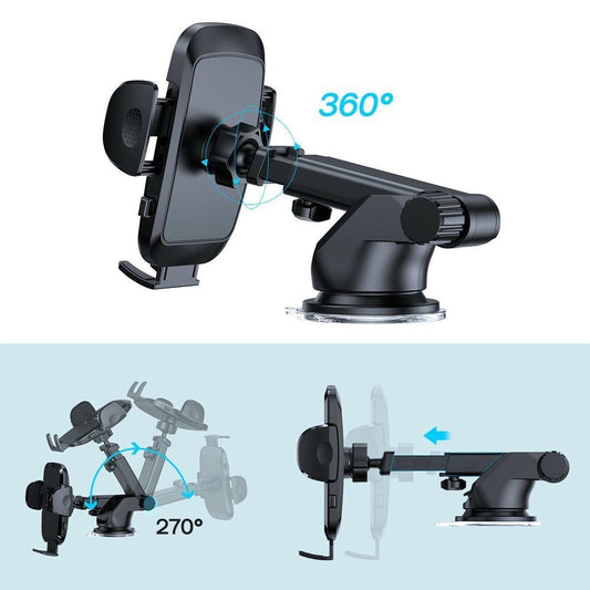 Βάση Αυτοκινήτου Joyroom JR-ZS259-2 Dash, 4.7inch - 6.9inch, Μαύρο