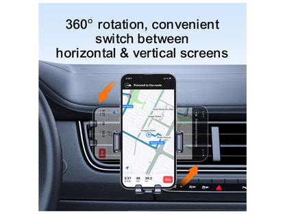 Joyroom JR-ZS283 Car Holder Vent, 4.7inch - 6.7inch, Black