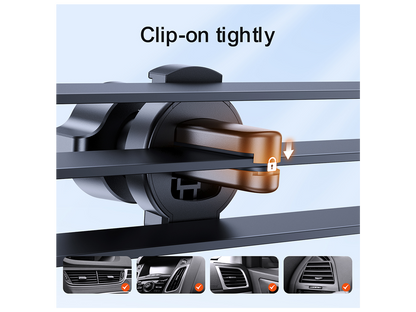 Joyroom JR-ZS283 Car Holder Vent, 4.7inch - 6.7inch, Black