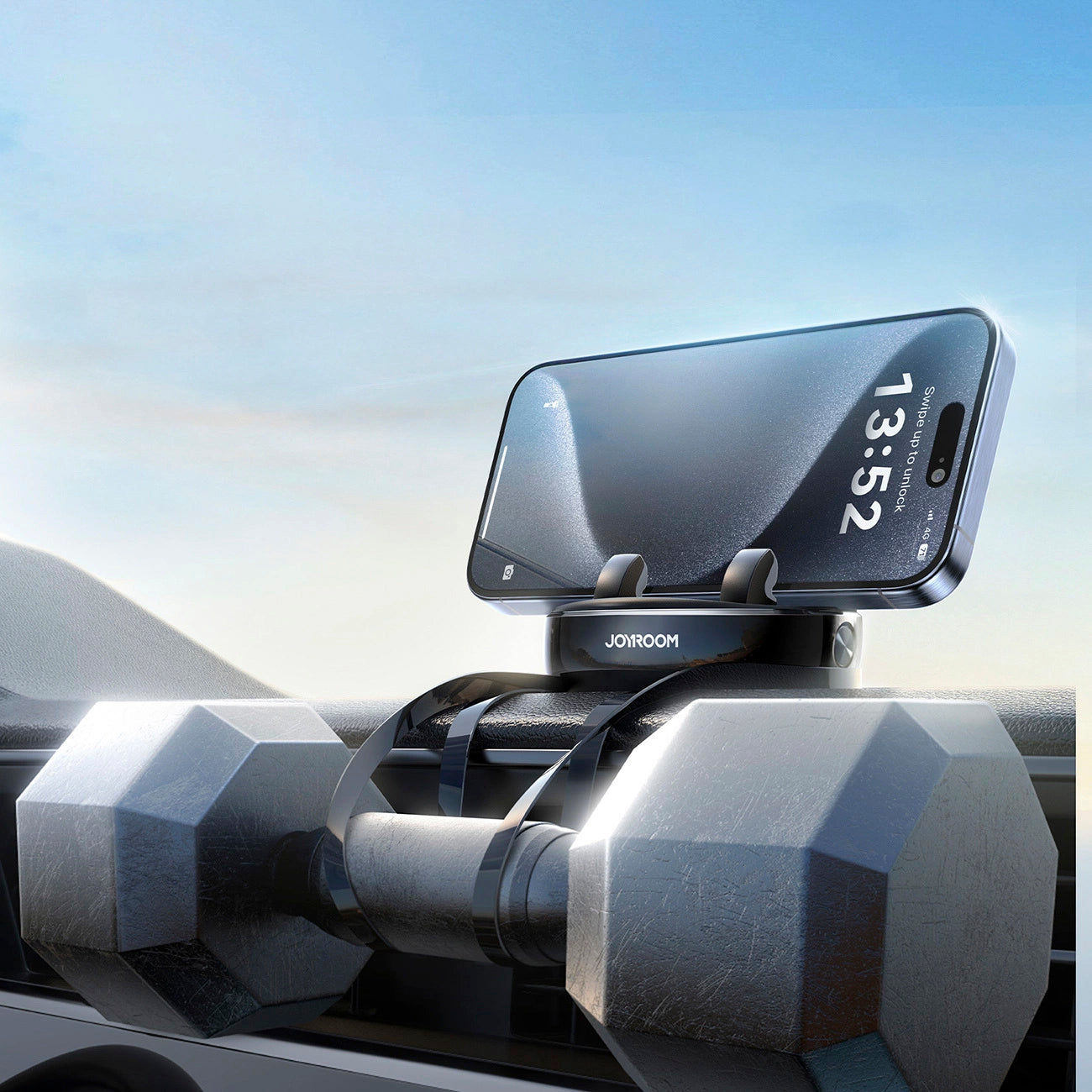 Joyroom JR-ZS330 Car Holder, 4.7inch - 7inch, Black