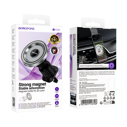 Μαγνητική Βάση Αυτοκινήτου Borofone BH122 Profit, 4.5inch - 7inch, Μαύρο
