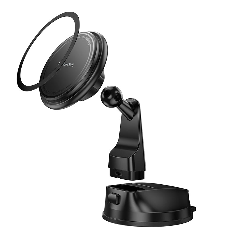 Μαγνητική Βάση Αυτοκινήτου Borofone BH136 Parker, 4.5 ίντσες - 7 ίντσες, Μαύρο