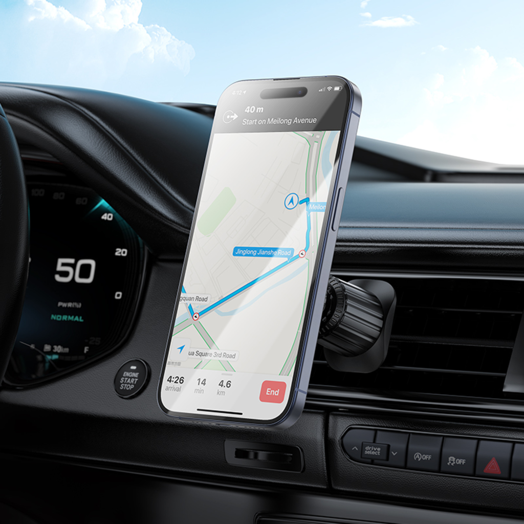 Μαγνητική Βάση Αυτοκινήτου Borofone BH122 Profit, 4.5inch - 7inch, Μαύρο