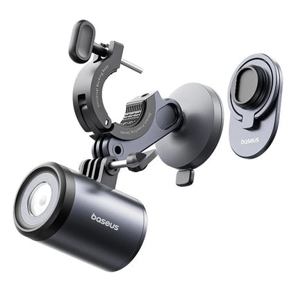 Βάση Ποδηλάτου με Φακό Baseus PrimeTrip, Universal, Μαύρο C12569000121-00