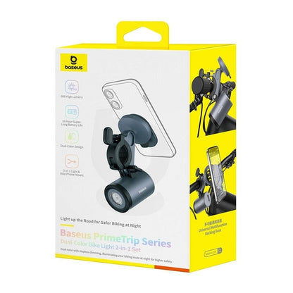 Βάση Ποδηλάτου με Φακό Baseus PrimeTrip, Universal, Μαύρο C12569000121-00
