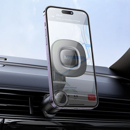 Magnetic Car Holder HOCO H74, Universal, Grey