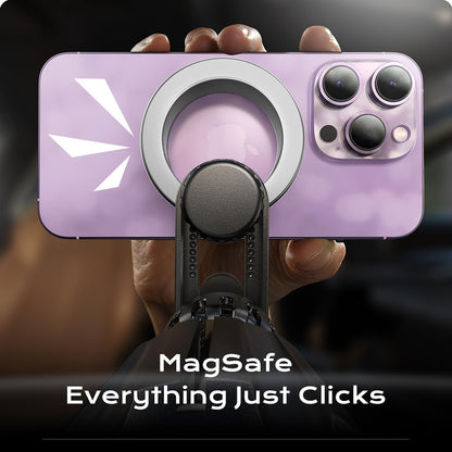 Lisen Magnetic Car Holder, Universal, Black YL0222100001