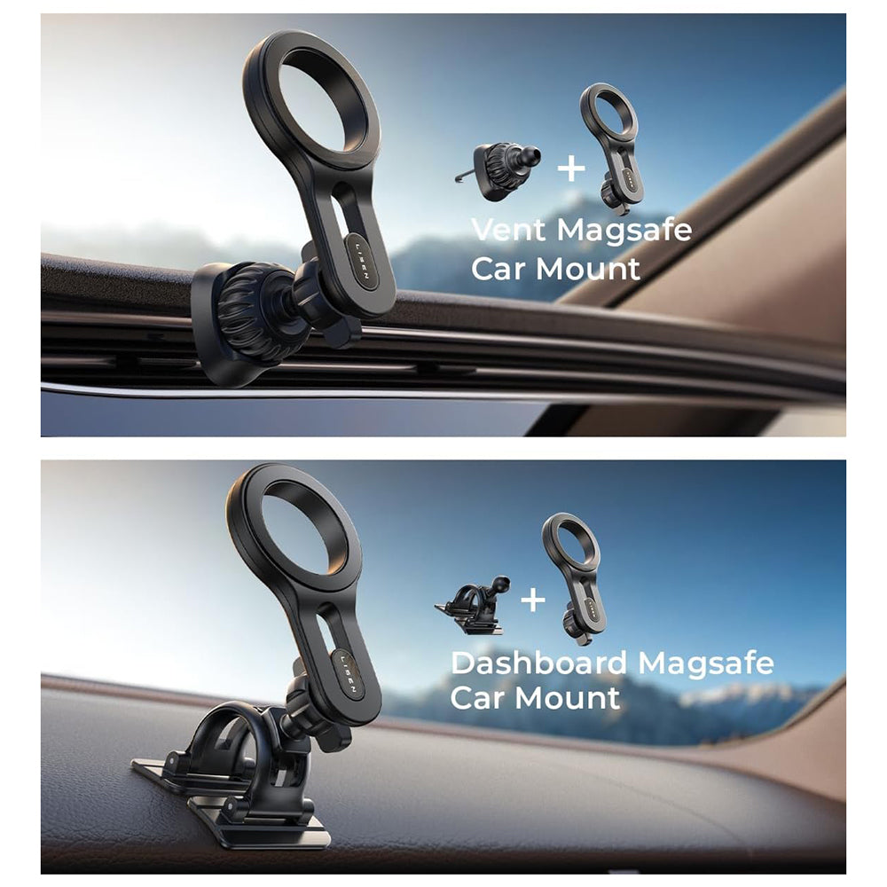 Μαγνητική Βάση Αυτοκινήτου Lisen, Παγκόσμια, Μαύρη YL0224050011